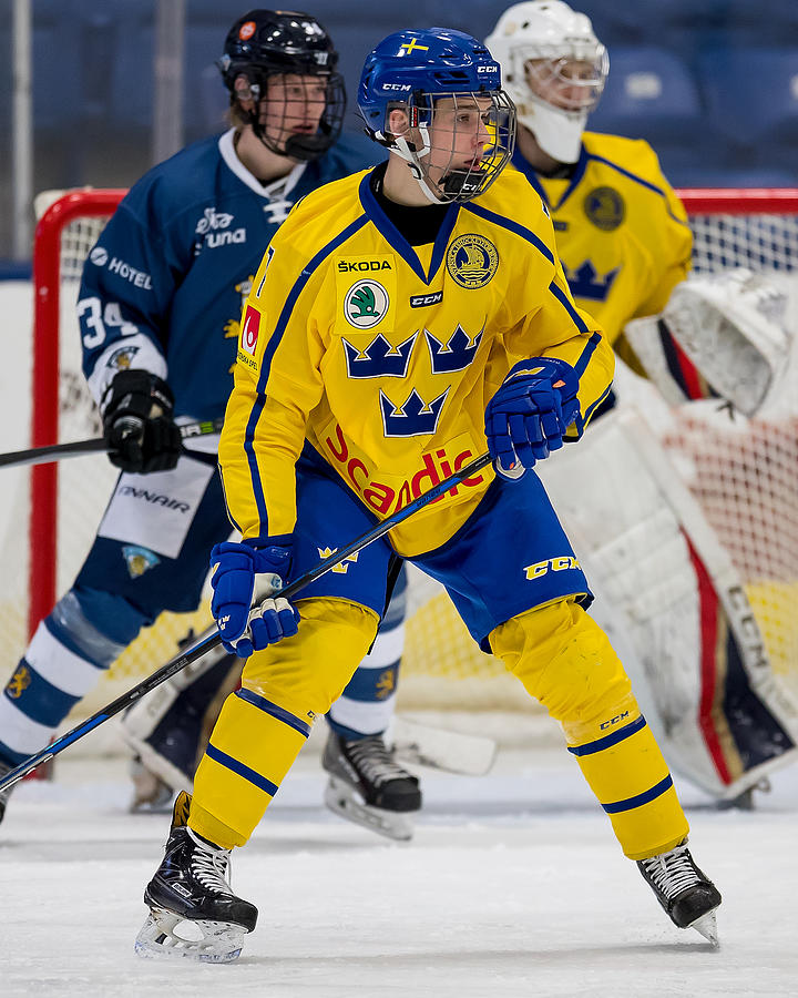 2018 Under-18 Five Nations Tournament - Finland v Sweden #14 Photograph by Dave Reginek