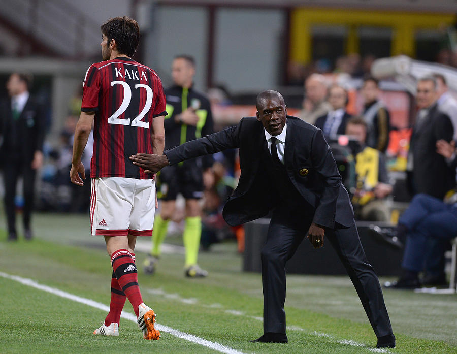AC Milan v US Sassuolo Calcio - Serie A #14 Photograph by Claudio Villa