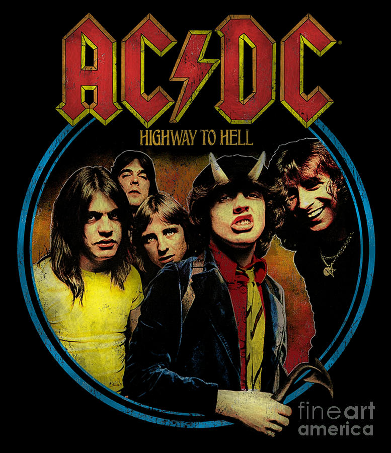 Acdc highway to hell. Плакат AC DC Highway to Hell. AC DC Постер. AC/DC – Highway to Hell. AC DC Thunderstruck.