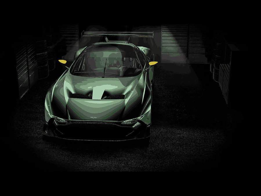 Aston Martin Vulcan #14 Digital Art by Thespeedart Aston Martin Vulcan #14 Digital Art by Thespeedart