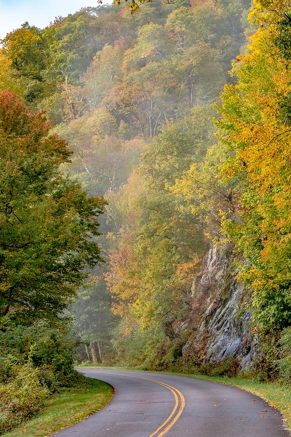 Autumn in the Appalachian Mountains Viewed Along the Blue Ridge  #14 Photograph by Alex Grichenko