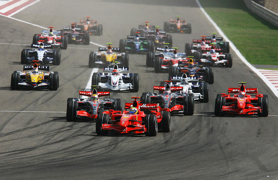 Bahrain Formula One Grand Prix: Race #14 Photograph by Mark Thompson