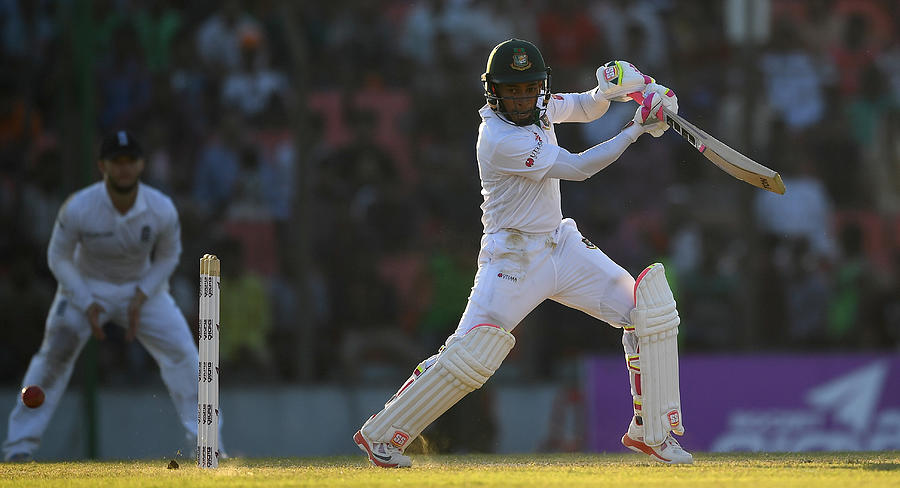 Bangladesh v England - First Test: Day Two #14 Photograph by Gareth Copley