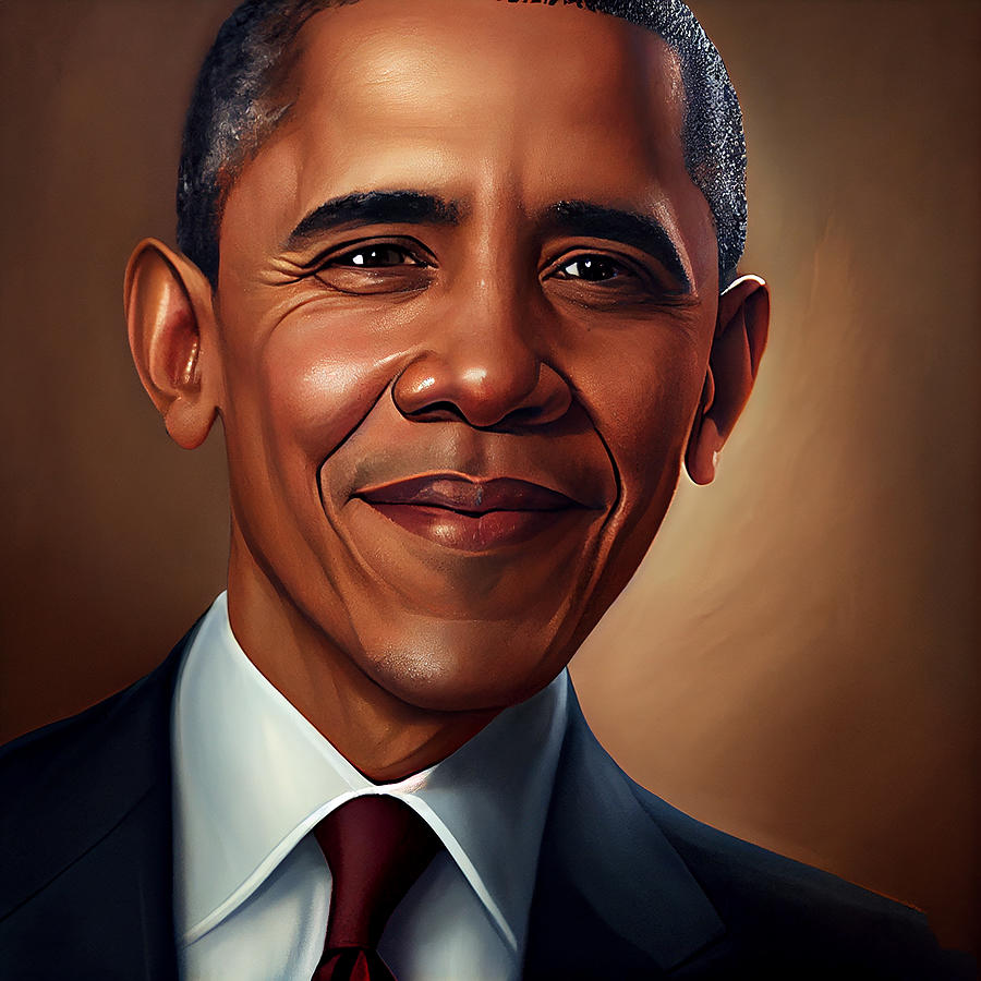 Barack Obama Mixed Media