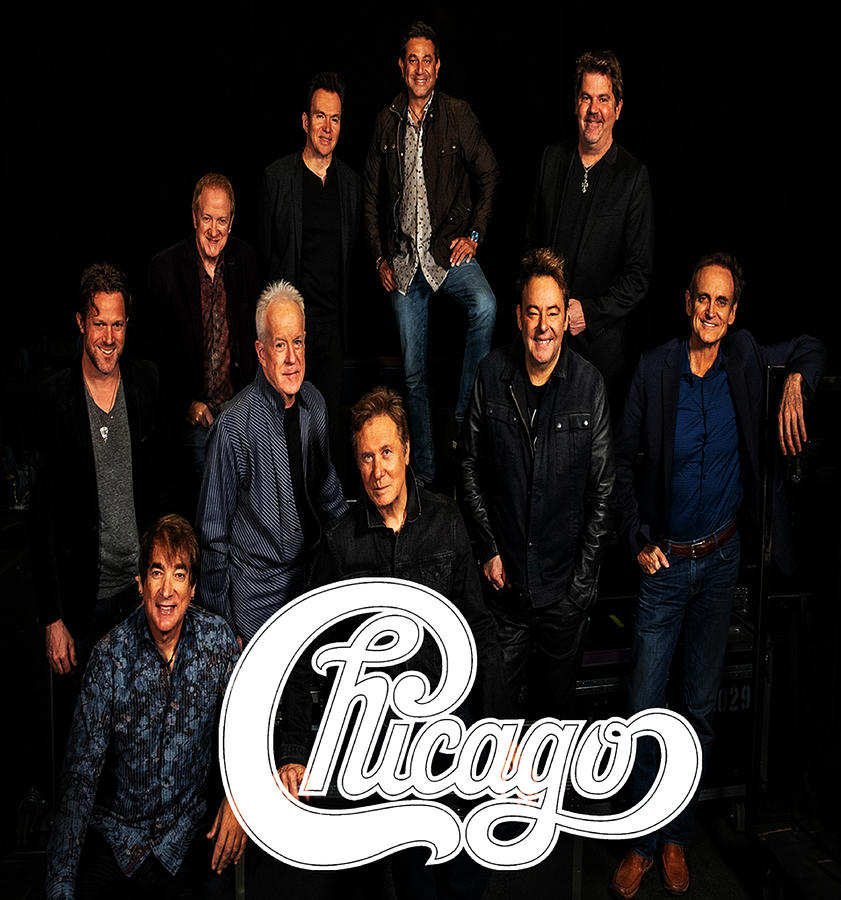 Best Of American rock Music Chicago Band Digital Art by Abram Glader ...