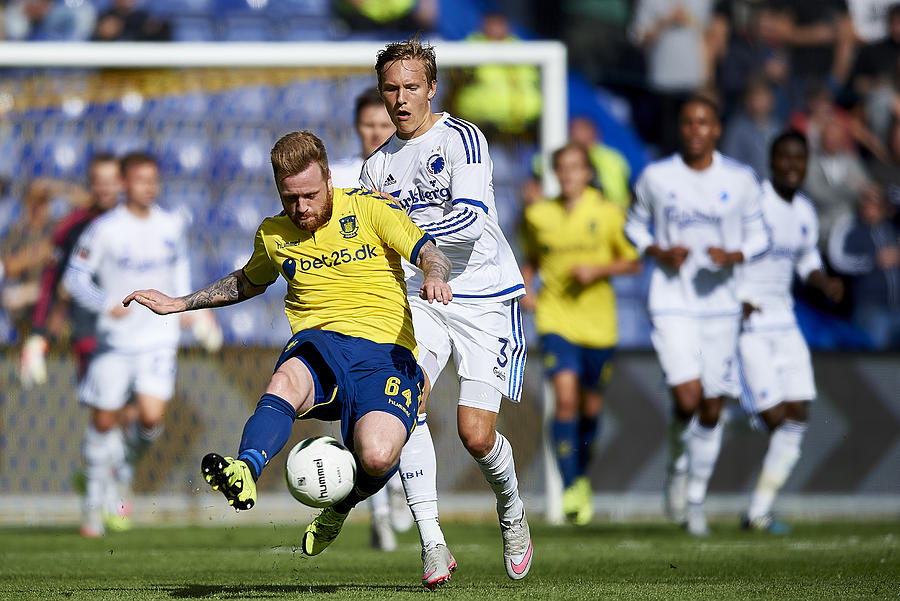Brondby IF vs FC Copenhagen - Danish Alka Superliga #14 Photograph by Lars Ronbog