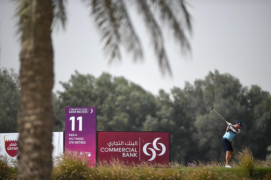 Commercial Bank Qatar Masters - Previews #14 Photograph by Tom Dulat