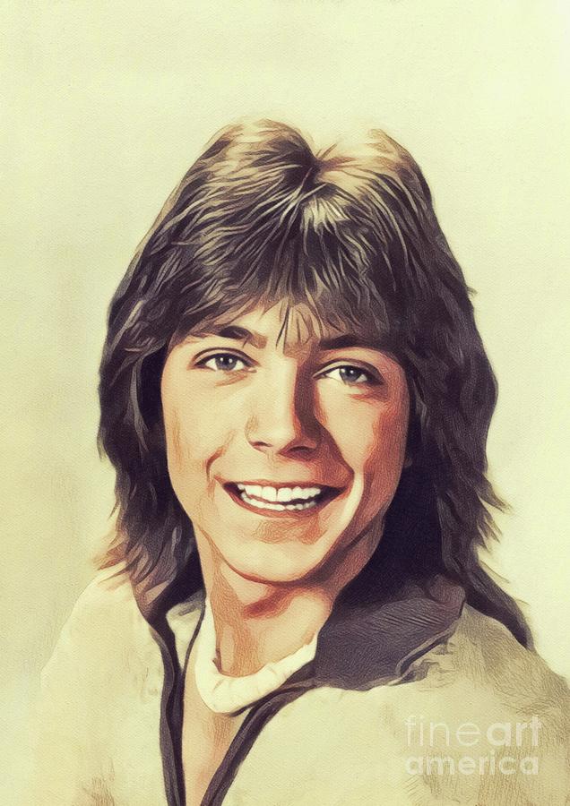 David Cassidy, Hollywood Legend #14 Painting by Esoterica Art Agency