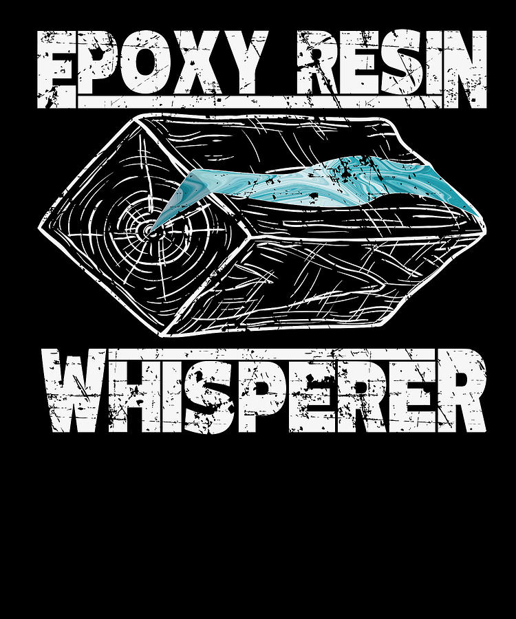 Epoxy Resin Digital Art - Epoxy Resin Whisperer River Table Art #14 by Toms Tee Store