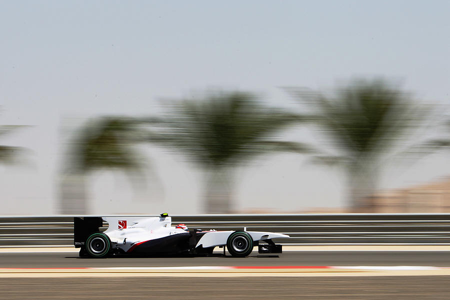 F1 Grand Prix of Bahrain - Qualifying #14 Photograph by Mark Thompson