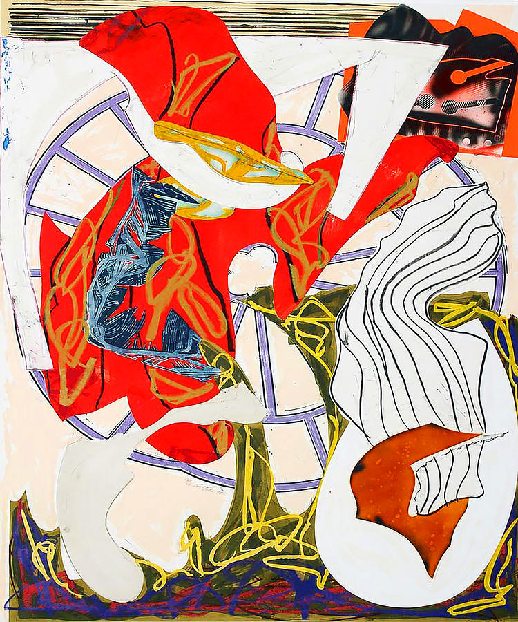 Frank Stella Painting by Vintage Illustrations - Fine Art America