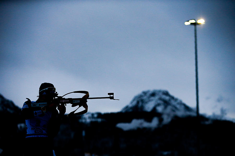 IBU Biathlon World Cup - Mens and Womens Relay #14 Photograph by Stanko Gruden/Agence Zoom