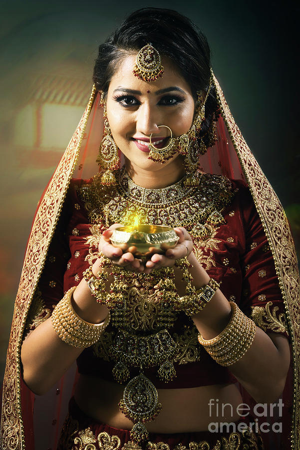 Indian Bride #14 Photograph by Kiran Joshi