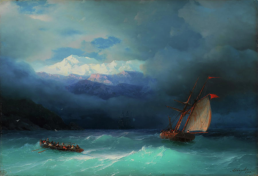 Ivan Aivazovsky Painting by Henri Karimi - Fine Art America