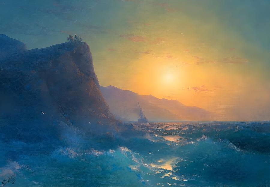 Ivan Aivazovsky Painting by Itsme Art - Fine Art America