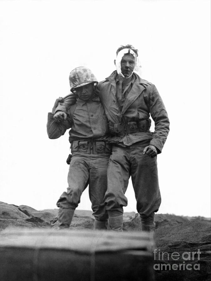 Iwo Jima, 1945 #14 Photograph by Karl Thayer Soule
