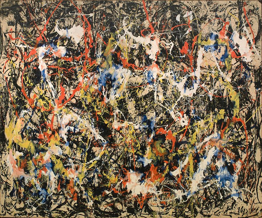 Jackson Pollock Painting by Salmane Zid | Pixels