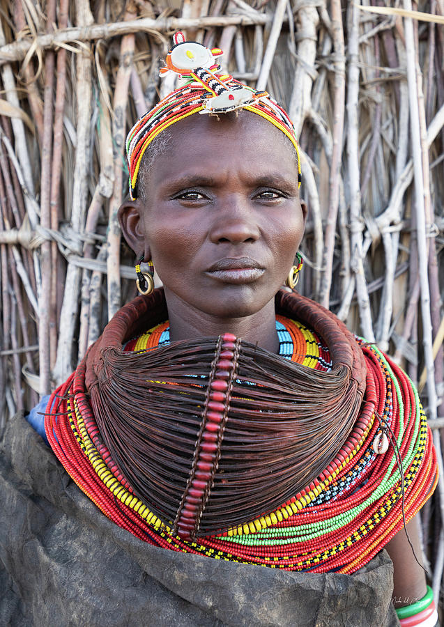 Kenia Portraits #14 Photograph by Mache Del Campo
