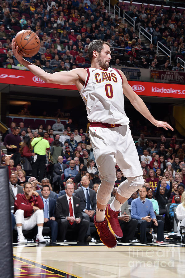 Kevin Love #14 Photograph by David Liam Kyle