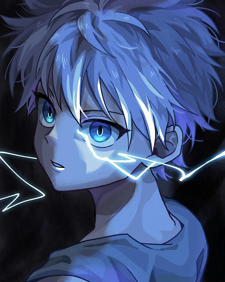 Killua Zoldyck Lightning Digital Art by Nguyen Hai - Fine Art America