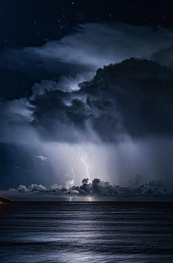 Lightning Storm Off the Coast of Mazatlan Mexico #14 Photograph by Tommy Farnsworth