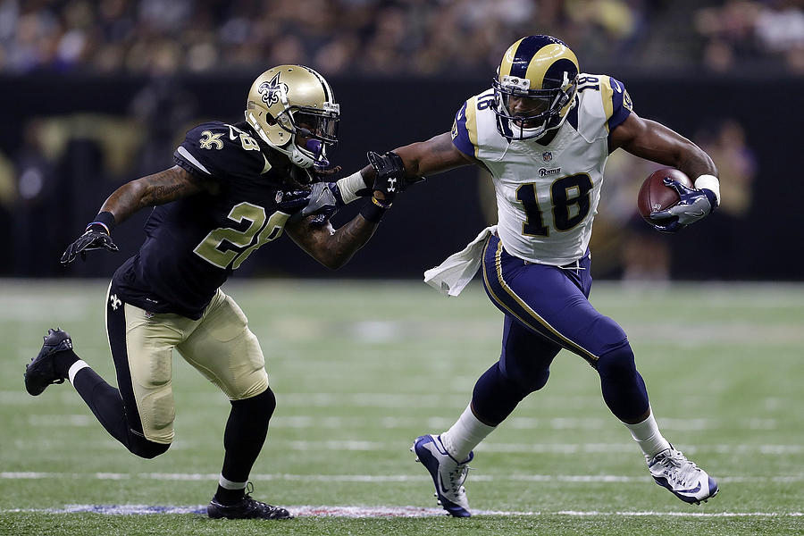 Los Angeles Rams v New Orleans Saints #14 Photograph by Sean Gardner
