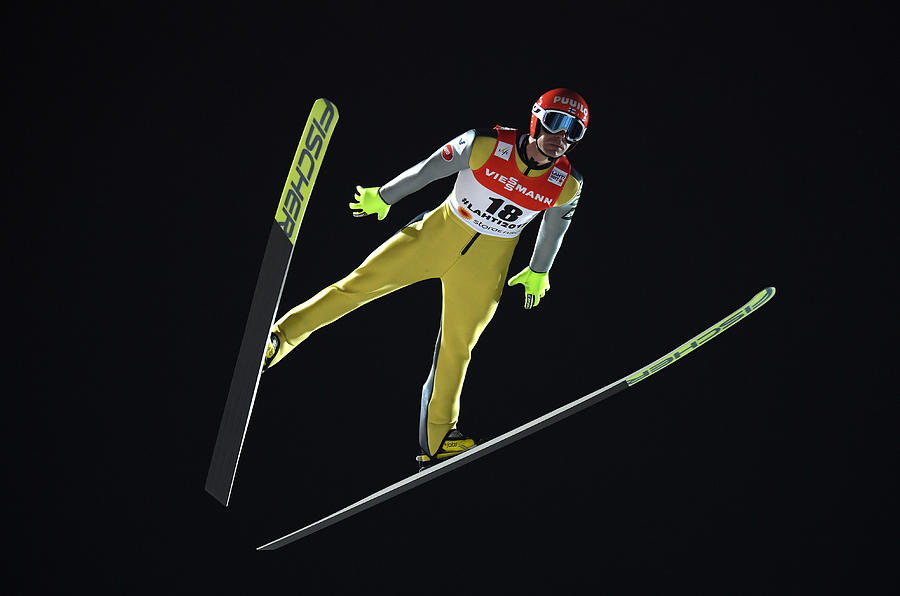 Mens Ski Jumping HS130- FIS Nordic World Ski Championships #14 Photograph by Matthias Hangst