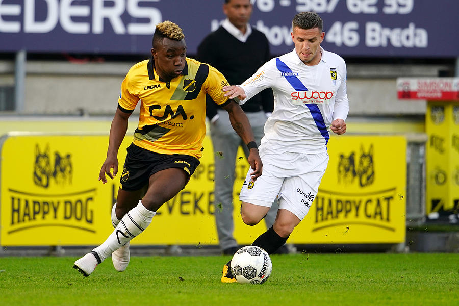 NAC Breda v Vitesse - Dutch Eredivisie #14 Photograph by Soccrates Images