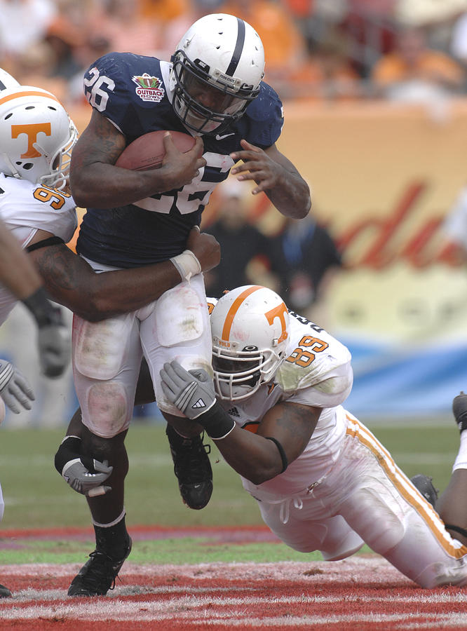 NCAA Football - Outback Bowl - Tennessee vs Penn State - January 1, 2007 #14 Photograph by Al Messerschmidt