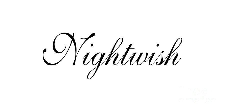 Nightwish Band logo tour 2023 Digital Art by Rain Store - Pixels