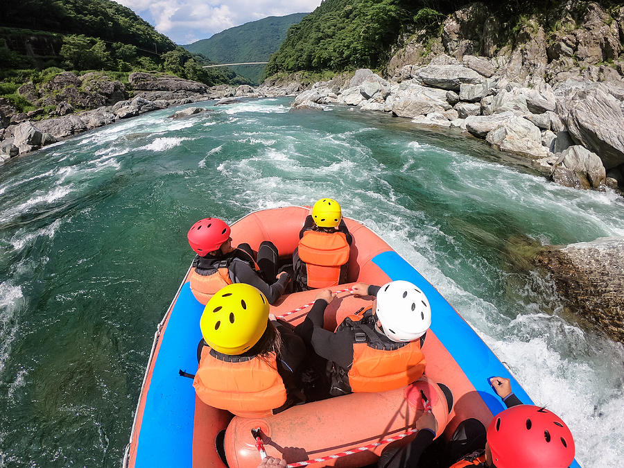 Personal point of view of a white water river rafting excursion #14 Photograph by Tdub303