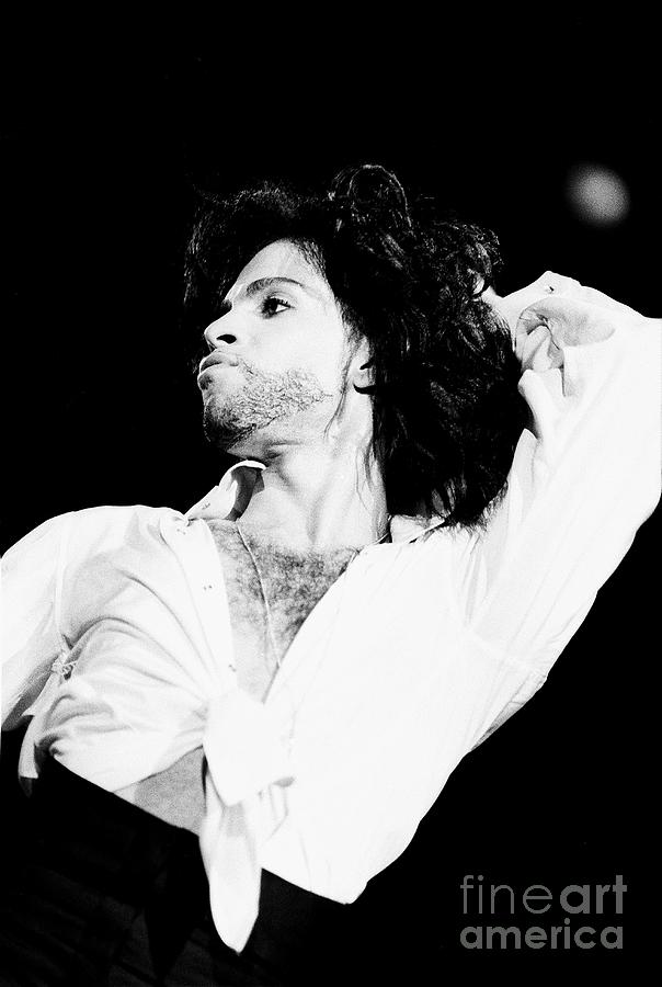 Singer Photograph - Prince #14 by Concert Photos