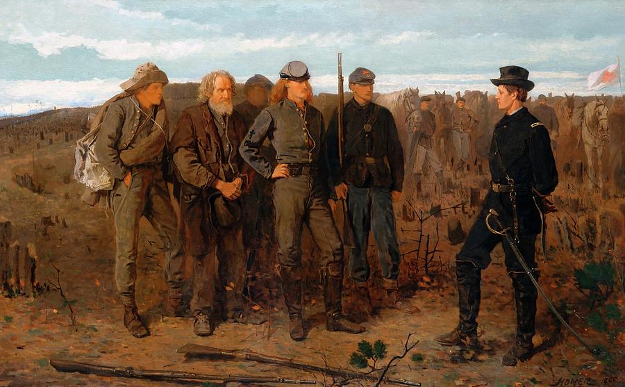 Prisoners From The Front Painting By Winslow Homer EB   14 Prisoners From The Front Winslow Homer 