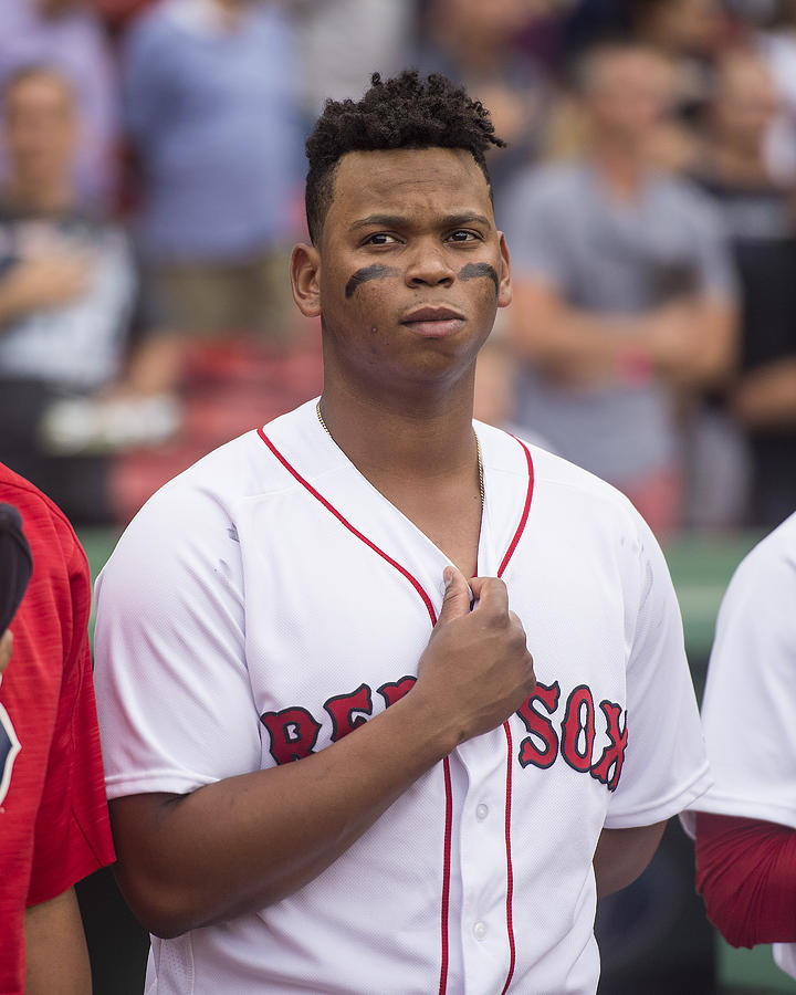 Rafael Devers #14 Photograph by Billie Weiss/Boston Red Sox