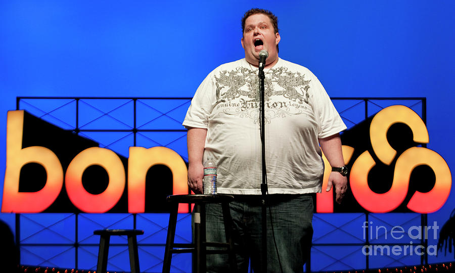 Ralphie May at Bonnaroo Comedy Theatre #13 Photograph by David Oppenheimer