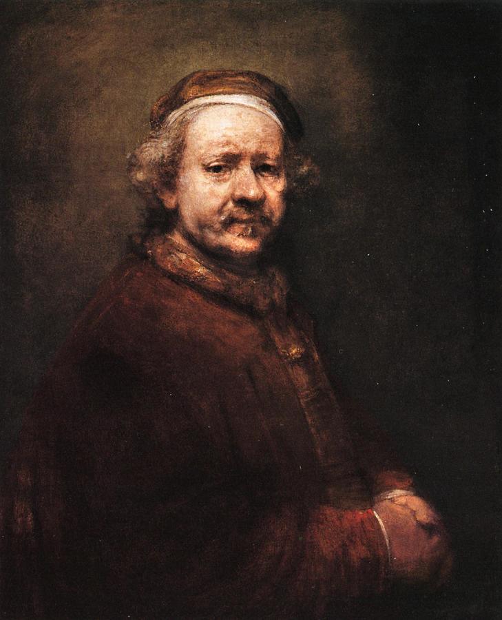 Self-portrait Painting by Rembrandt - Fine Art America