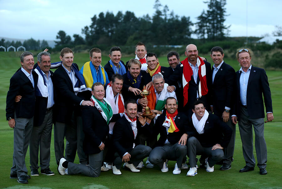 Singles Matches - 2014 Ryder Cup #14 Photograph by Ross Kinnaird