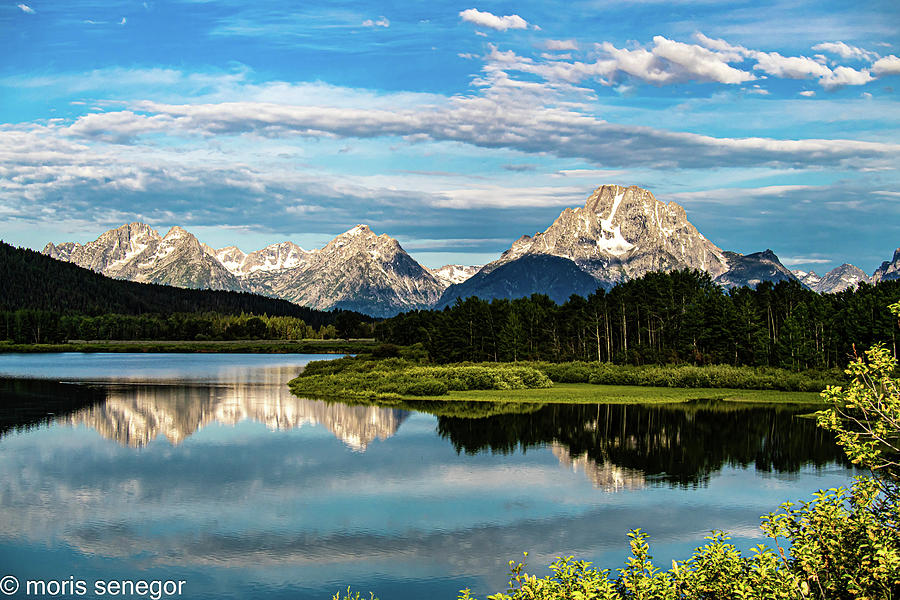 Snake River at Oxbow Bend Photograph by Moris Senegor - Pixels