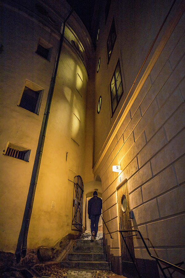 Stockholm night #14 Photograph by Alexander Farnsworth