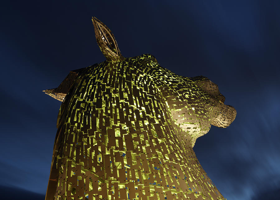 The Kelpies #14 Photograph by Stephen Taylor