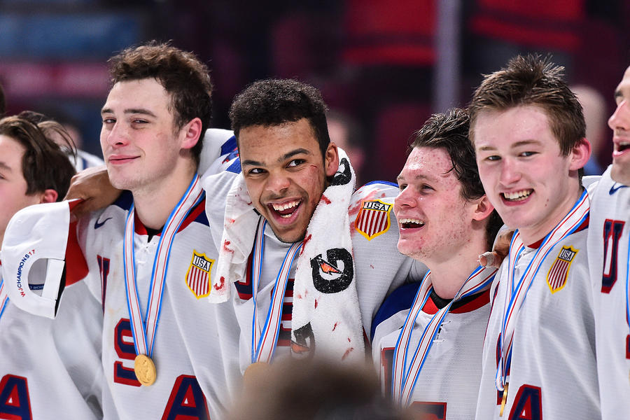 United States v Canada - Gold Medal Game - 2017 IIHF World Junior Championship #14 Photograph by Minas Panagiotakis