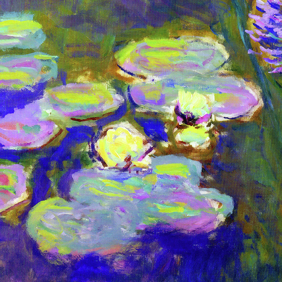 Claude Monet Painting - Water Lilies #14 by Jon Baran