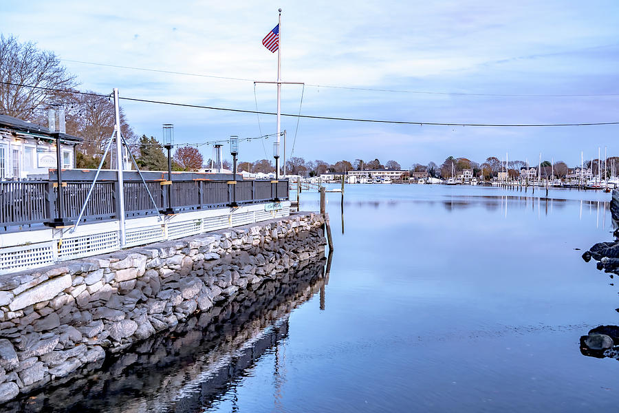 Wickford Rhode Island Small Town And Waterfront #14 Photograph by Alex Grichenko