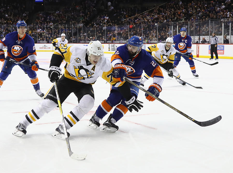 Pittsburgh Penguins v New York Islanders #140 Photograph by Bruce Bennett