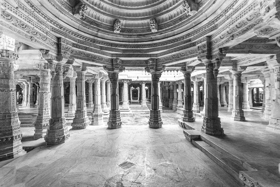 1444 Pillars Photograph by Nitin Vyas