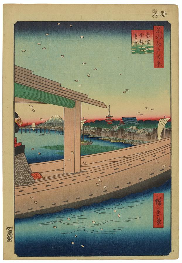 Utagawa Hiroshige #149 Painting by Artistic Rifki