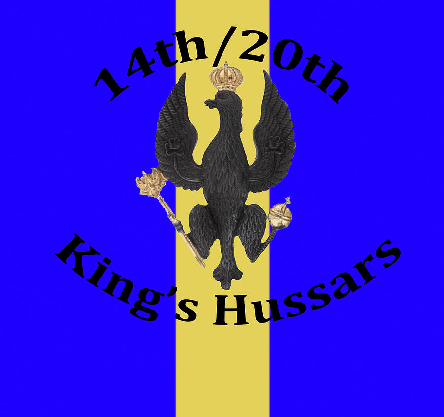14th/20th Kings Hussars 2 Digital Art by Roy Pedersen