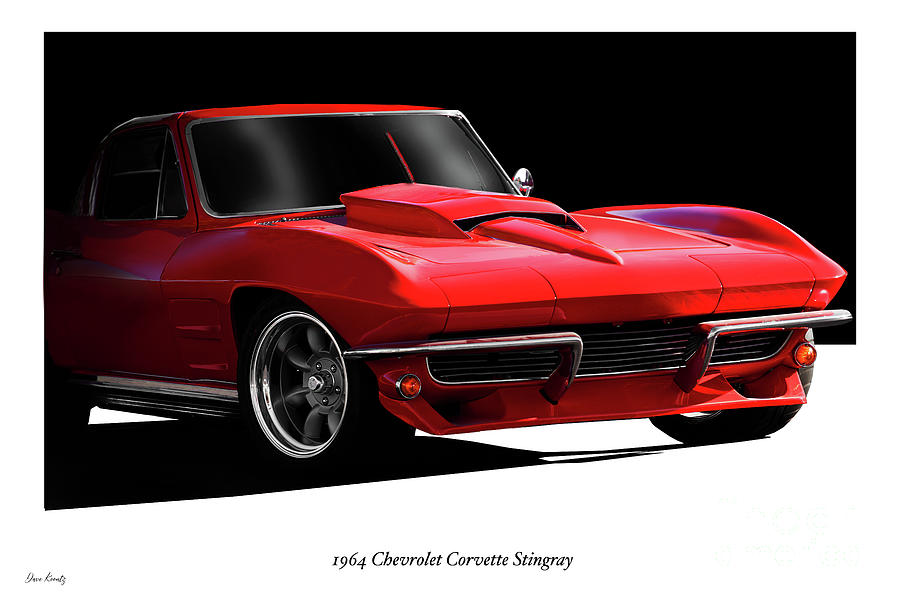 1964 Chevrolet Corvette Stingray Photograph by Dave Koontz - Fine Art ...