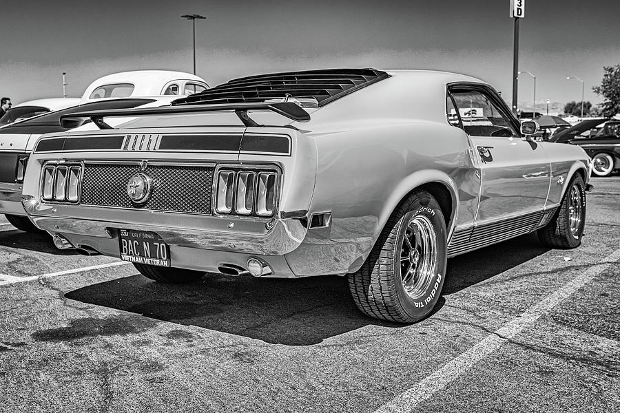 1970 Ford Mustang Mach 1 Fastback Photograph by Gestalt Imagery - Fine ...