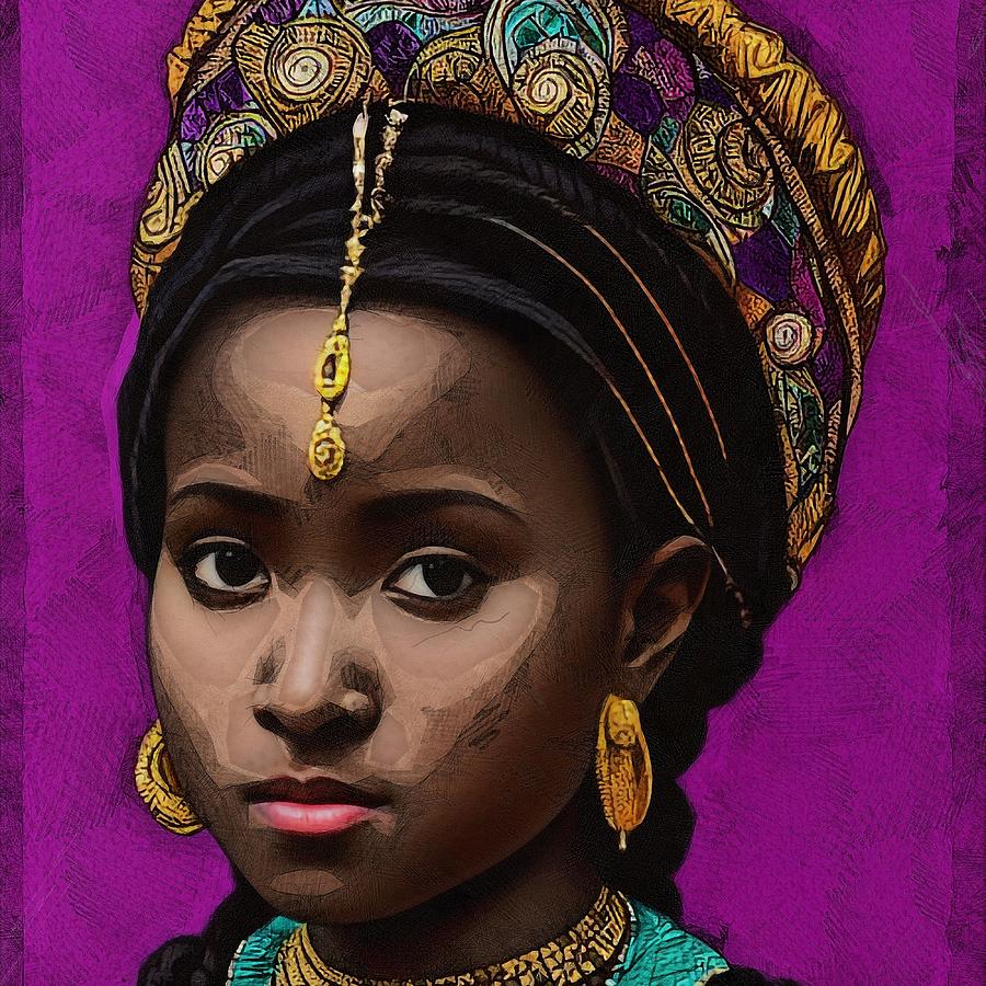 African Royalty Digital Art By Kinsman Palace Fine Art America